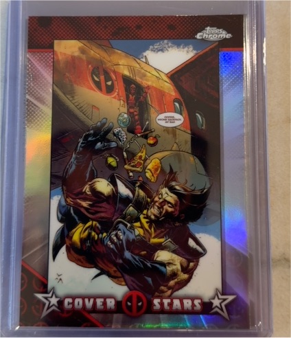 2025 Topps Chrome Deadpool & Wolverine Cover Stars #CS-8 — front
