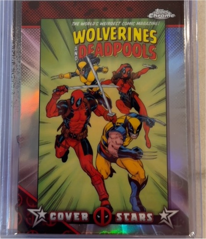 2025 Topps Chrome #CS-27 Wolverines and Deadpools Cover Stars — front