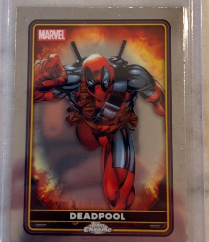 2025 Topps Chrome #1 Deadpool — front
