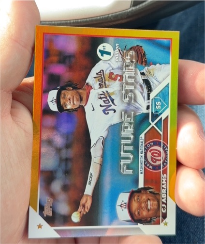 2023 Topps Series 1 1st Edition #35 CJ Abrams — front