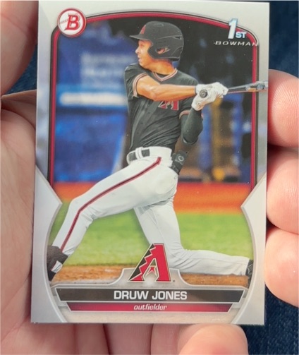 2023 Bowman #BP-25 Druw Jones — front