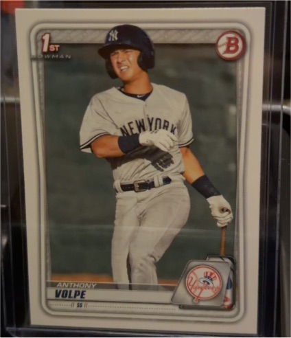 2020 Bowman Prospects #BP-139 Anthony Volpe — front