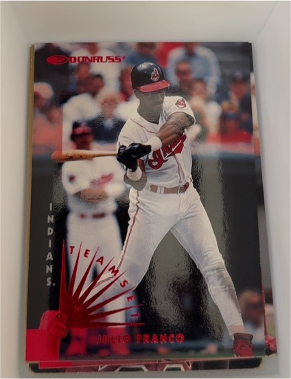 1997 Donruss #330 Julio Franco — front