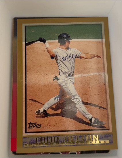 1998 Topps #323 Todd Helton — front