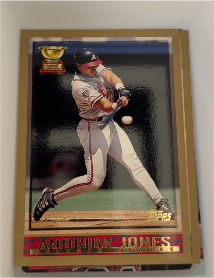 1998 Topps #334 Andruw Jones — front