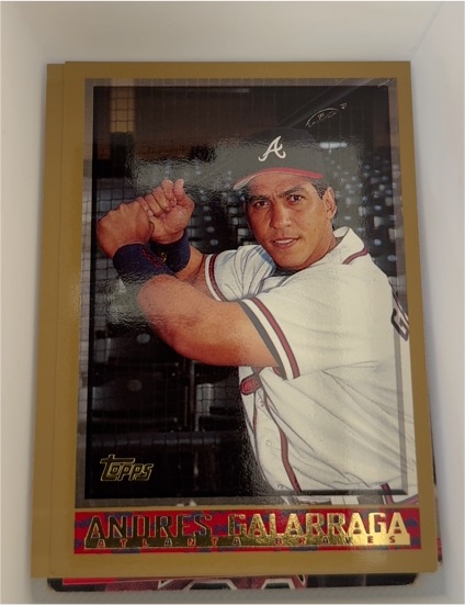 1998 Topps #295 Andres Galarraga — front
