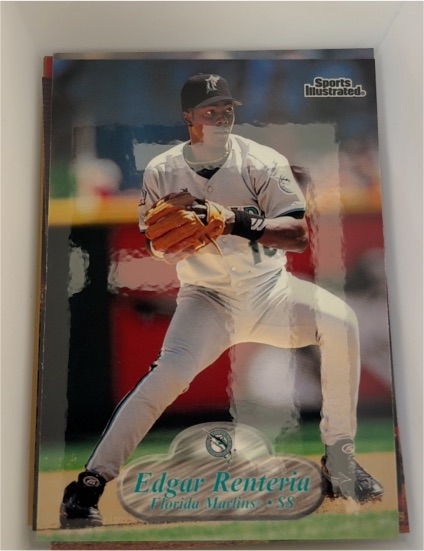 1998 Sports Illustrated #104 Edgar Renteria — front