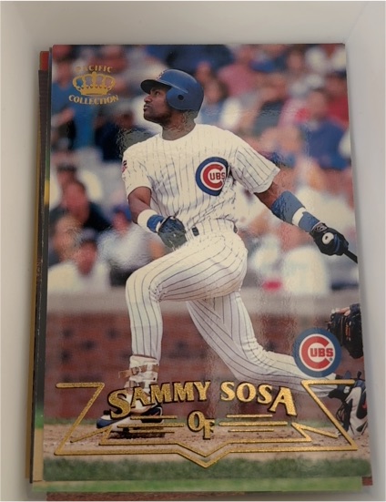 1996 Pacific Crown Collection #21 Sammy Sosa — front