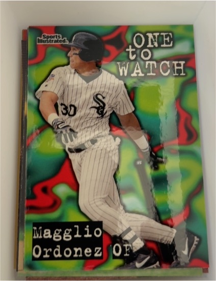 1998 Fleer Sports Illustrated One to Watch #155 Magglio Ordonez — front