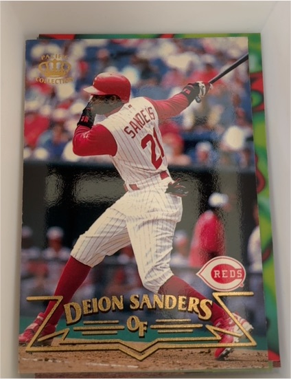 1998 Pacific Crown Collection #272 Deion Sanders — front