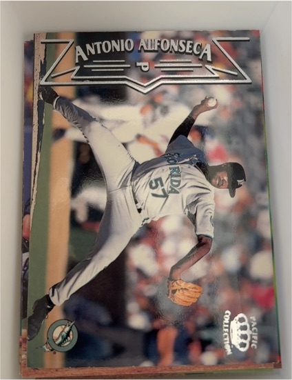 1998 Pacific Crown Collection Platinum Blue #293 Antonio Alfonseca — front