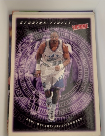 1999-00 Upper Deck Victory Scoring Circle #364 Karl Malone — front