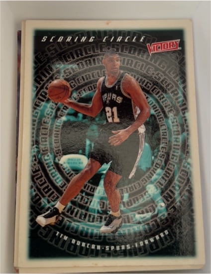 1999-00 Upper Deck Victory #367 Tim Duncan — front