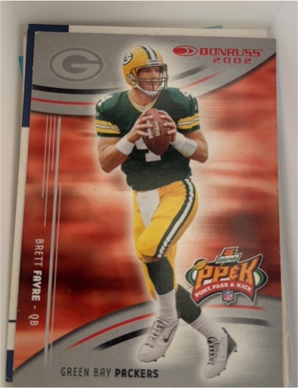 2002 Donruss #4 Brett Favre — front