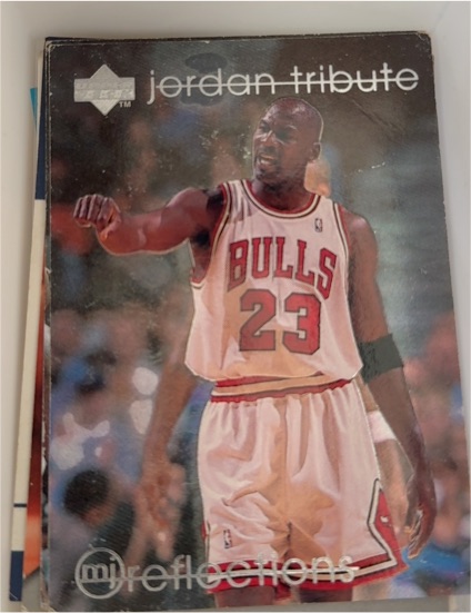 1997-98 Upper Deck Michael Jordan Tribute #MJ75 Michael Jordan — front