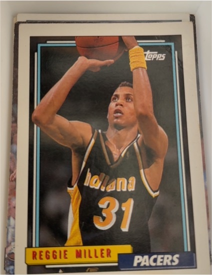 1992-93 Topps #193 Reggie Miller — front