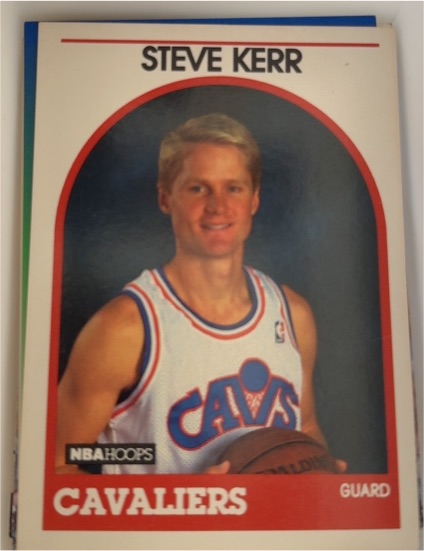 1989-90 NBA Hoops #351 Steve Kerr — front
