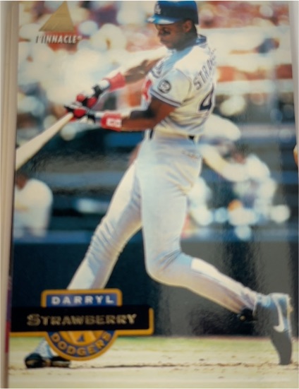 1994 Pinnacle #294 Darryl Strawberry — front