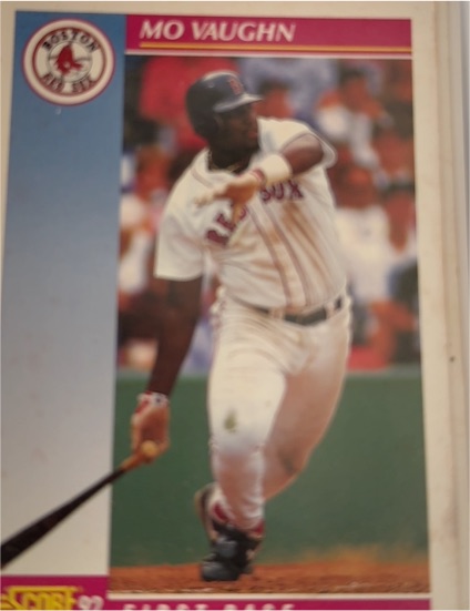 1992 Donruss #79 Mo Vaughn — front