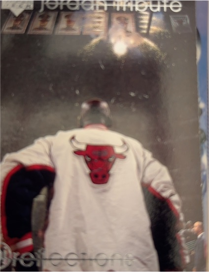 1997-98 Upper Deck Michael Jordan Tribute MJ Reflections #MJ90 — front