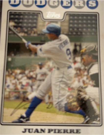 2008 Topps #638 Juan Pierre — front