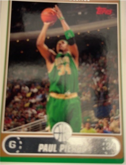 2006-07 Topps #21 Paul Pierce — front