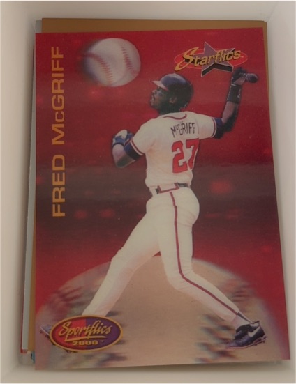 1994 Pinnacle Sportflics 2000 #185 Fred McGriff — front