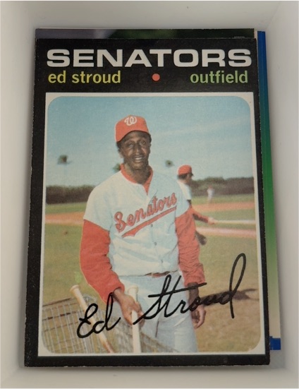 1971 Topps #217 Ed Stroud — front