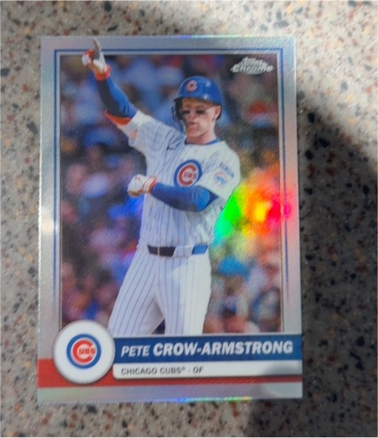 2024 Topps Chrome 1989 #89CB-19 Pete Crow-Armstrong — front