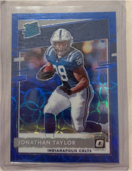 2020 Panini Donruss Optic #167 Jonathan Taylor — front