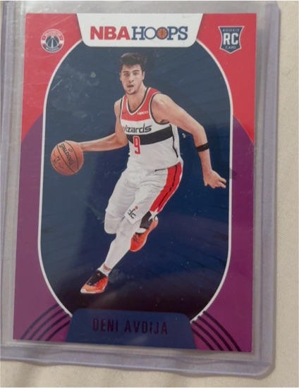 2020-21 Panini NBA Hoops #201 Deni Avdija — front