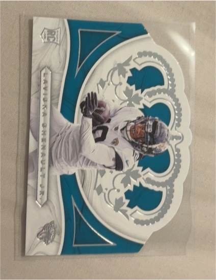 2020 Panini Chronicles Crown Royale Die-Cut #CR-20 Laviska Shenault Jr — front