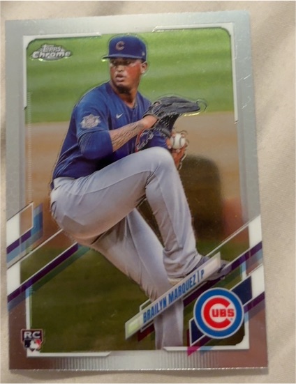 2021 Topps Chrome #26 Brailyn Marquez — front