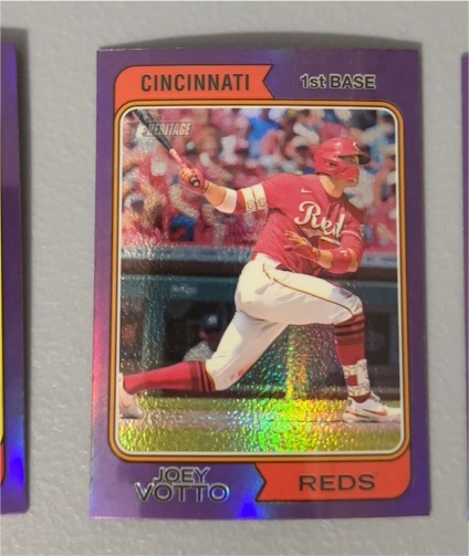 2023 Topps Heritage #421 Joey Votto — front