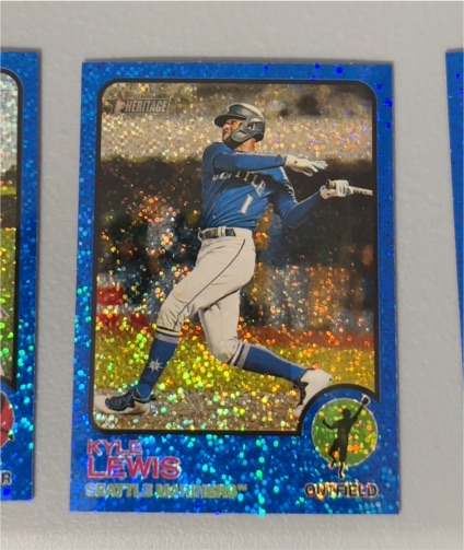 2022 Topps Heritage #261 Kyle Lewis — front