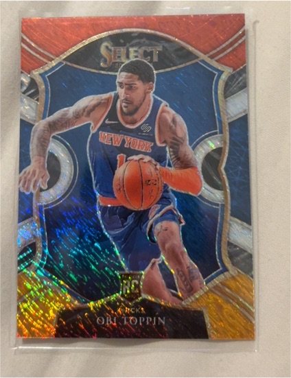 2020 Panini Select #68 Obi Toppin — front