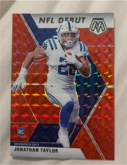 2020 Panini Mosaic NFL Debut #276 Jonathan Taylor — front