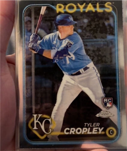 2024 Topps Chrome #148 Tyler Cropley — front