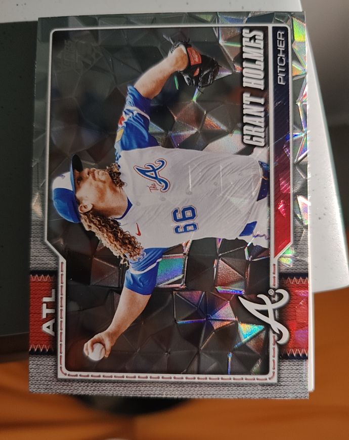 2026 Topps Series 1 #182 Grant Holmes Diamante Foil — front