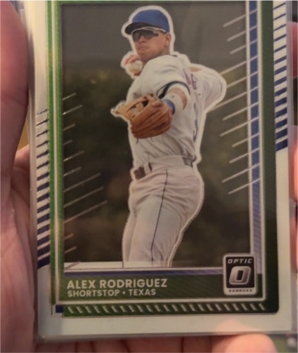 2025 Panini Donruss Optic #87 Alex Rodriguez — front