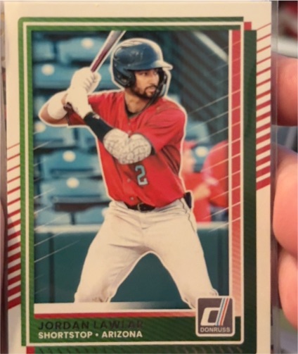 2025 Donruss #70 Jordan Lawlar — front