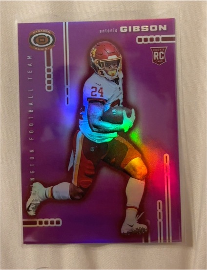 2020 Panini Chronicles Dynagon #D-18 Antonio Gibson — front