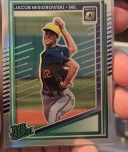 2025 Panini Donruss Optic Rated Prospects #128 Jacob Misiorowski — front