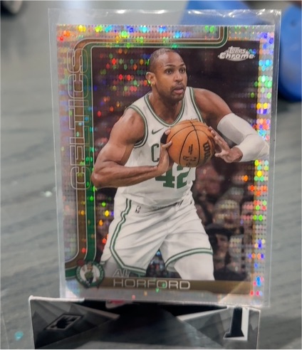 2025-26 Topps Chrome #99 Al Horford Pulsar Refractor — front