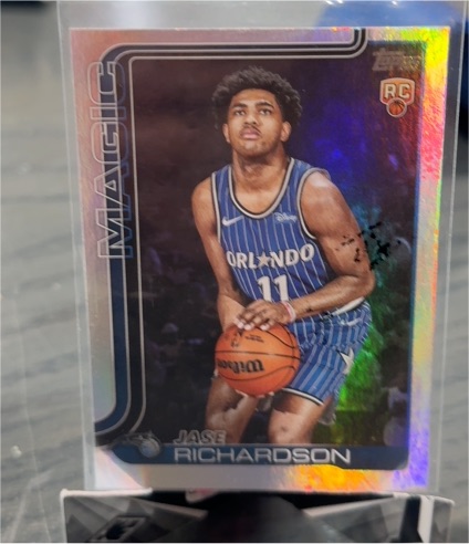 2025-26 Topps #225 Jase Richardson — front