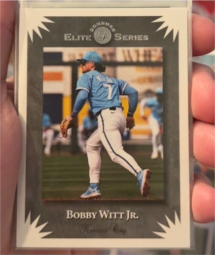 2025 Panini Donruss Elite Series #15 Bobby Witt Jr. — front