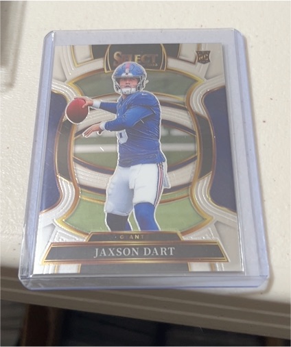 2025 Panini Select #93 Jaxson Dart Concourse Level Rookie — front
