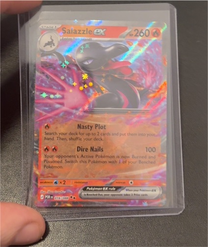 Salazzle ex 016/088 Pokémon TCG Perfect Order — front