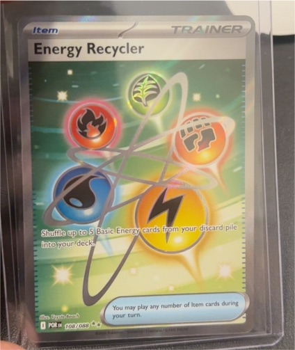 2026 Pokémon Perfect Order #108 Energy Recycler — front