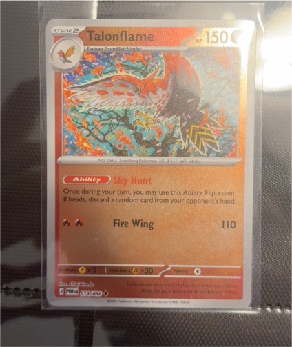 2026 Pokémon Perfect Order #014 Talonflame — front